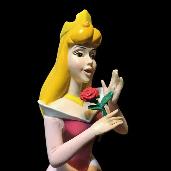 Disney | Toys | Disney Princess Sleeping Beauty Aurora Wrose Plastic Coin  Bank Wstopper 9 | Poshmark